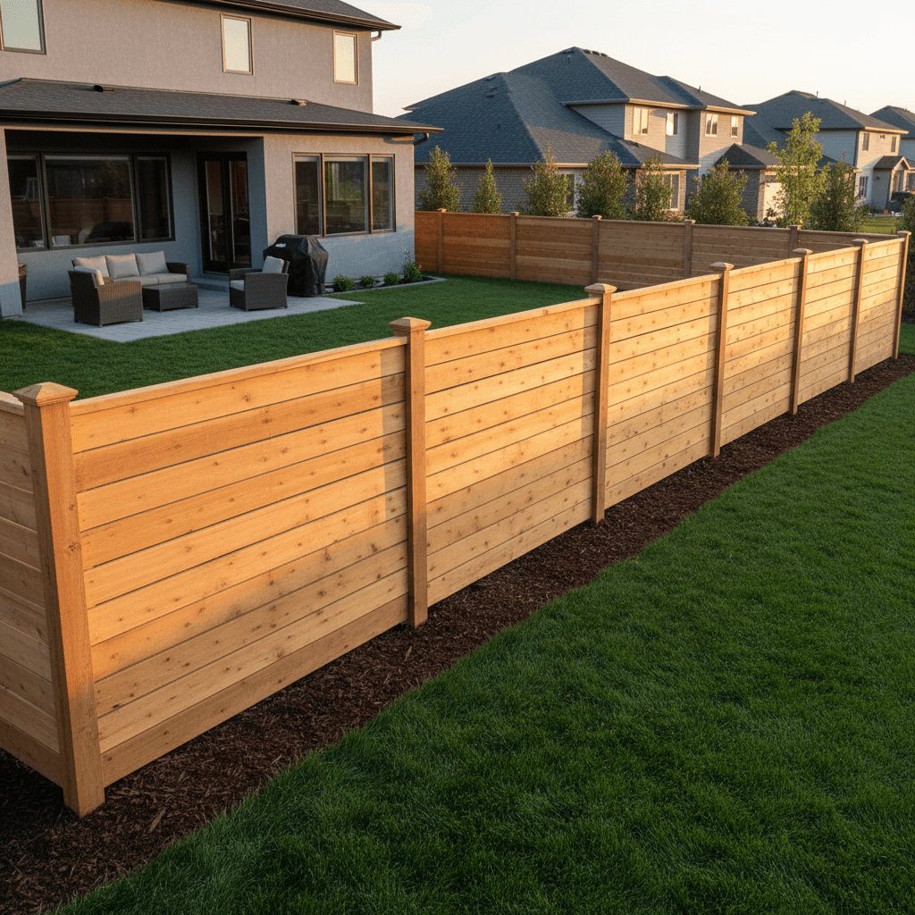 Fence installation