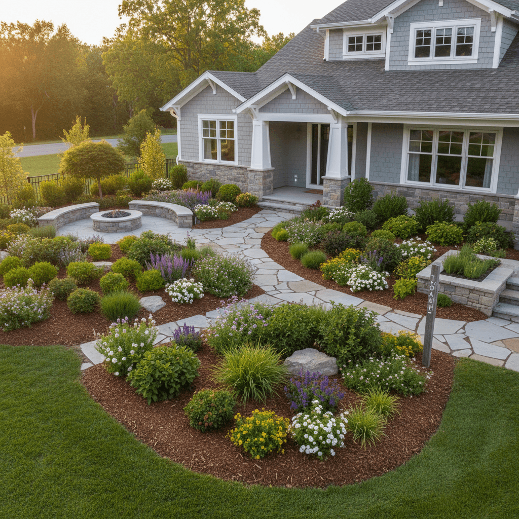 Yard upgrades and landscaping
